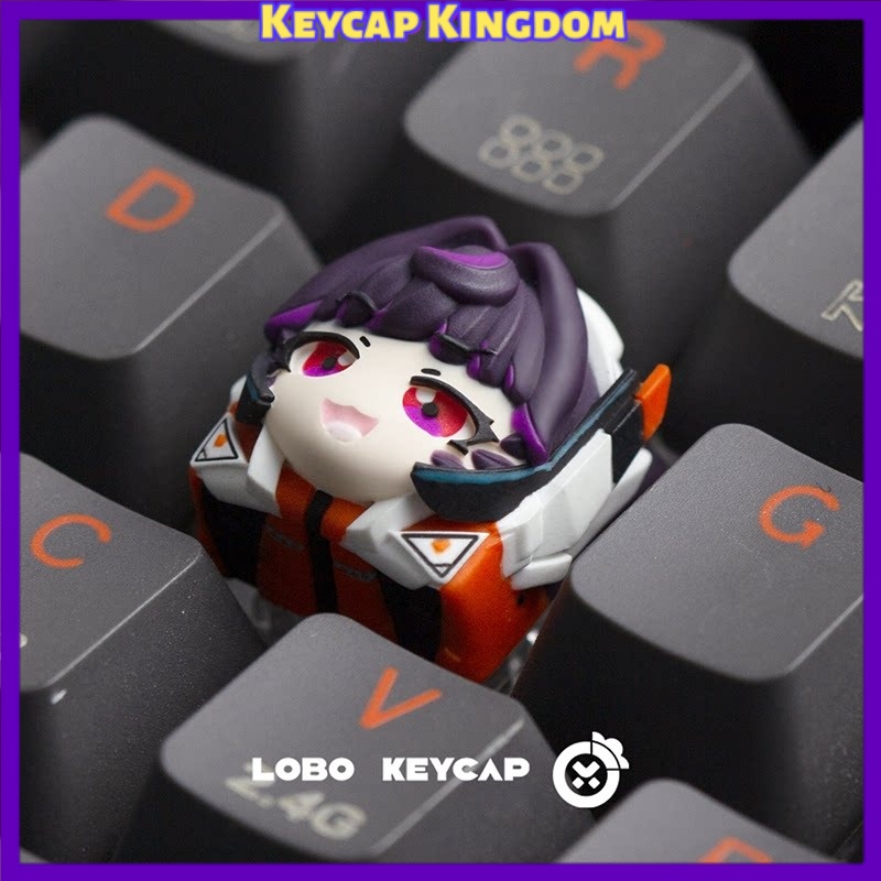 Gaming Accessories Aesthetic - OW Kiriko & D.Va Resin Artisan