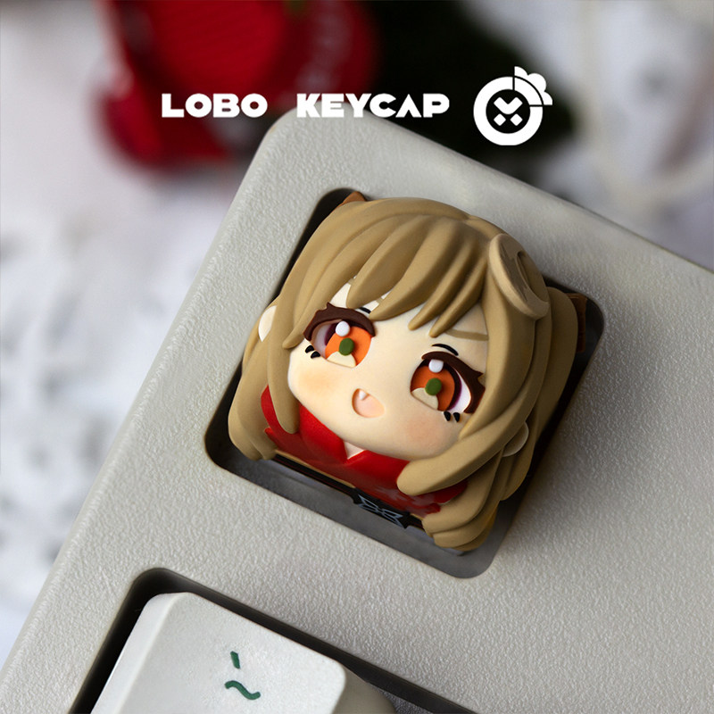 Lobo Keycap Creative Anime Art - Gaming Accessories In China recension och pris
