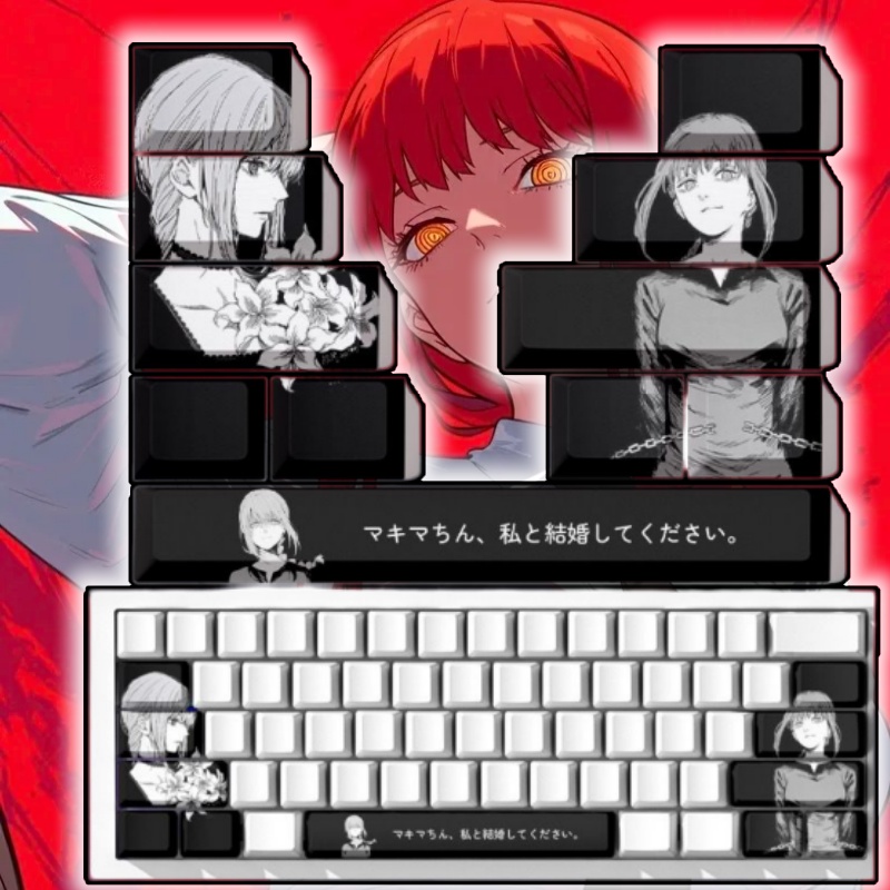 Chainsaw Man Makima Theme Anim - Gaming Accessories Aesthetic recension och pris