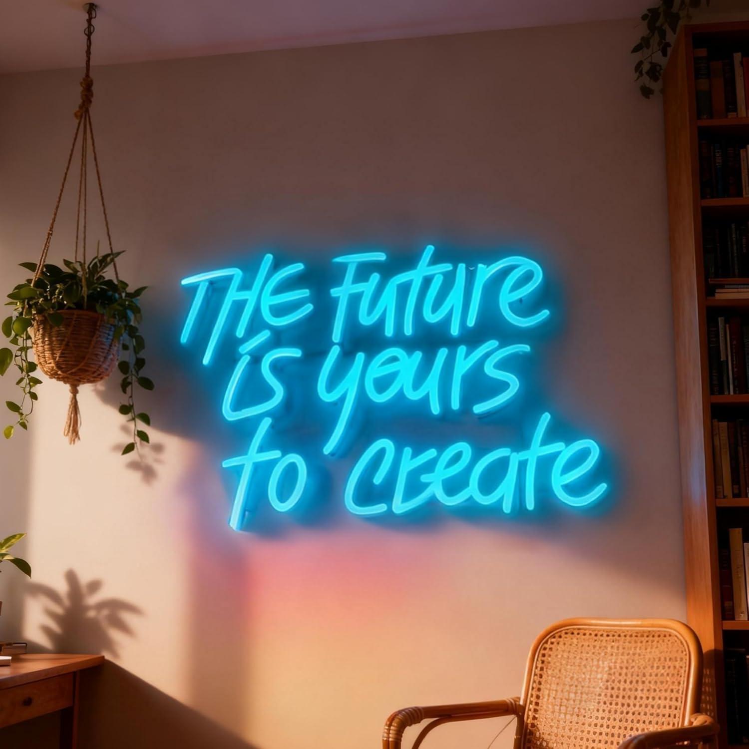 The Future is Yours Neon Sign  - Accessories For Your Gaming Room recension och pris