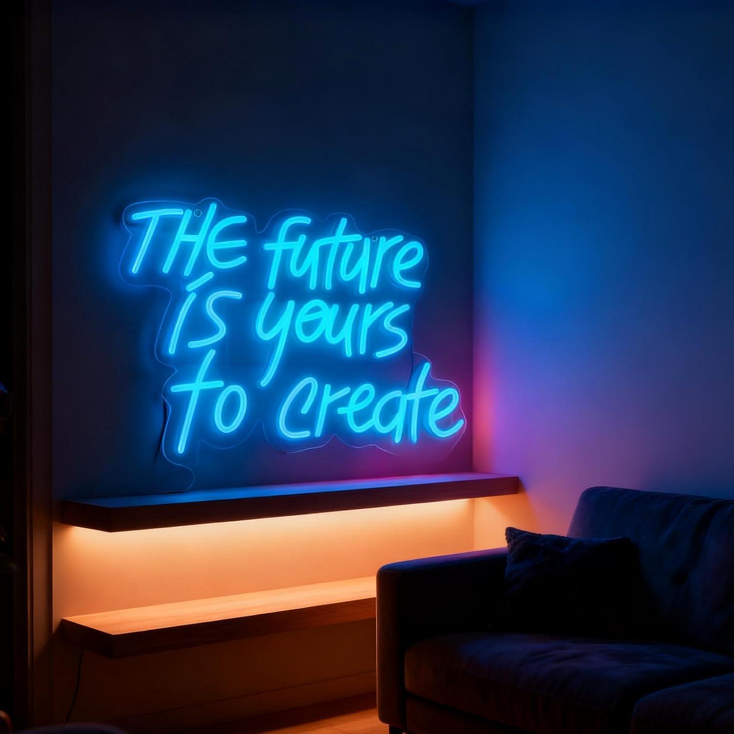 The Future is Yours Neon Sign  - Accessories For Your Gaming Room recension och pris