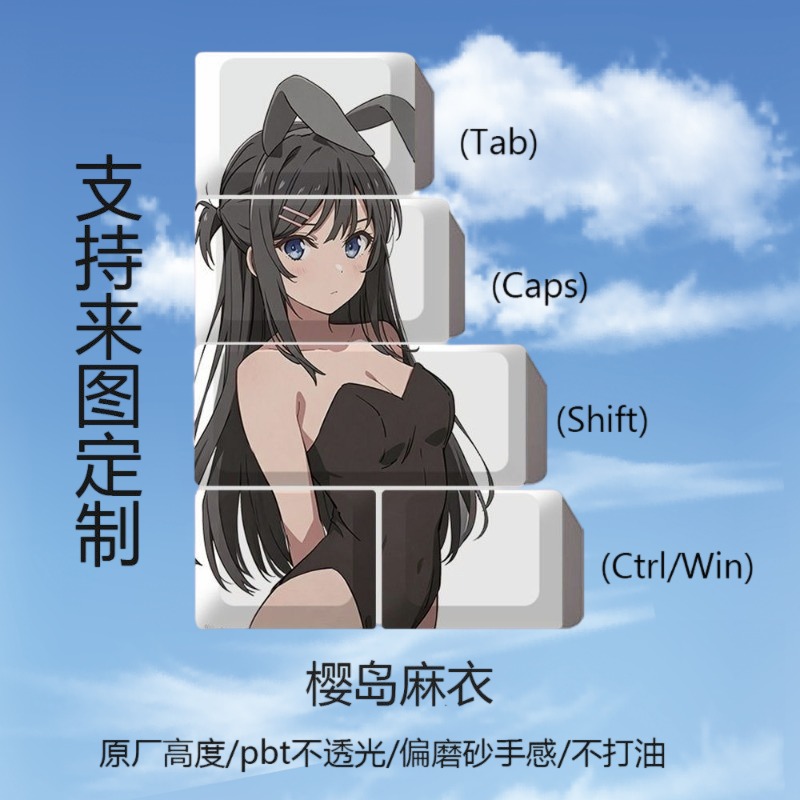 NEW Mai Sakurajima Theme Anime - Gaming Accessories Aesthetic recension och pris