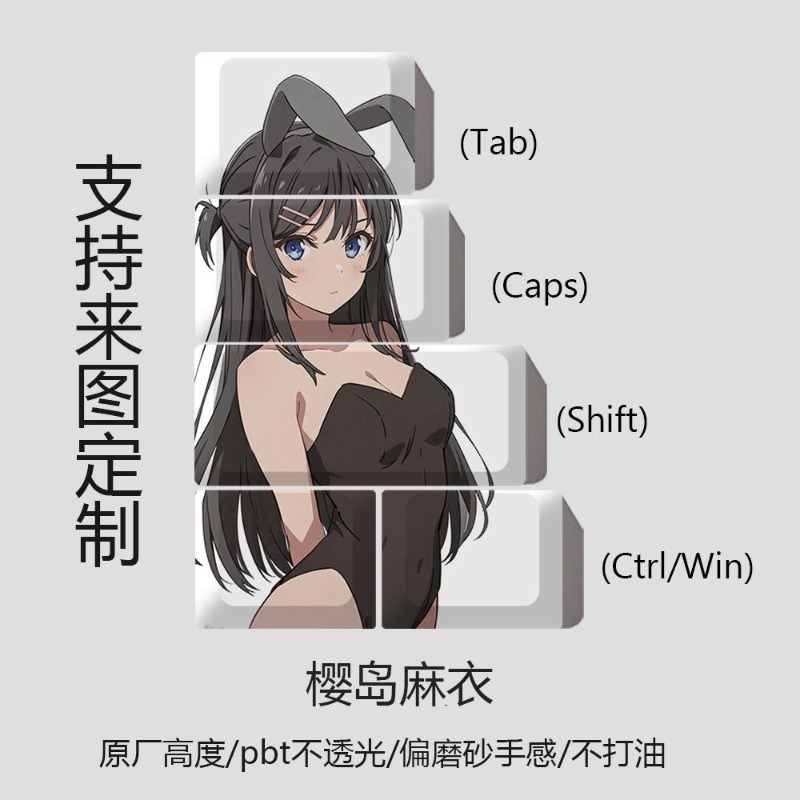 NEW Mai Sakurajima Theme Anime - Gaming Accessories Aesthetic recension och pris