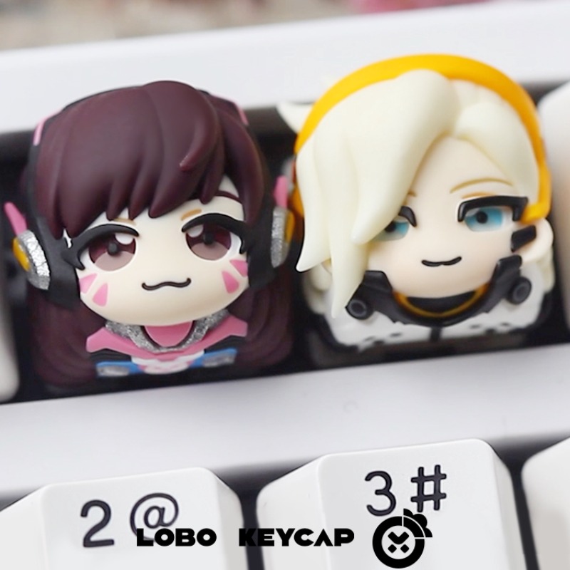 OW Kiriko & D.Va Resin Artisan - Gaming Accessories Aesthetic recension och pris