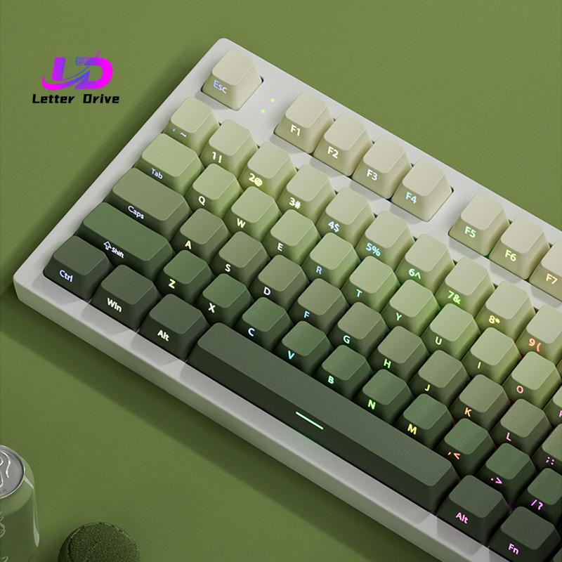 135 Key Cherry Profile Green G - Gaming Accessories Aesthetic recension och pris