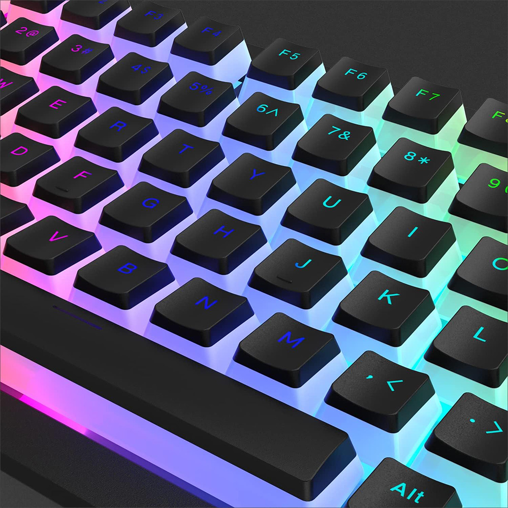 129 Keys Pudding Keycaps PBT D - Gaming Accessories Aesthetic recension och pris