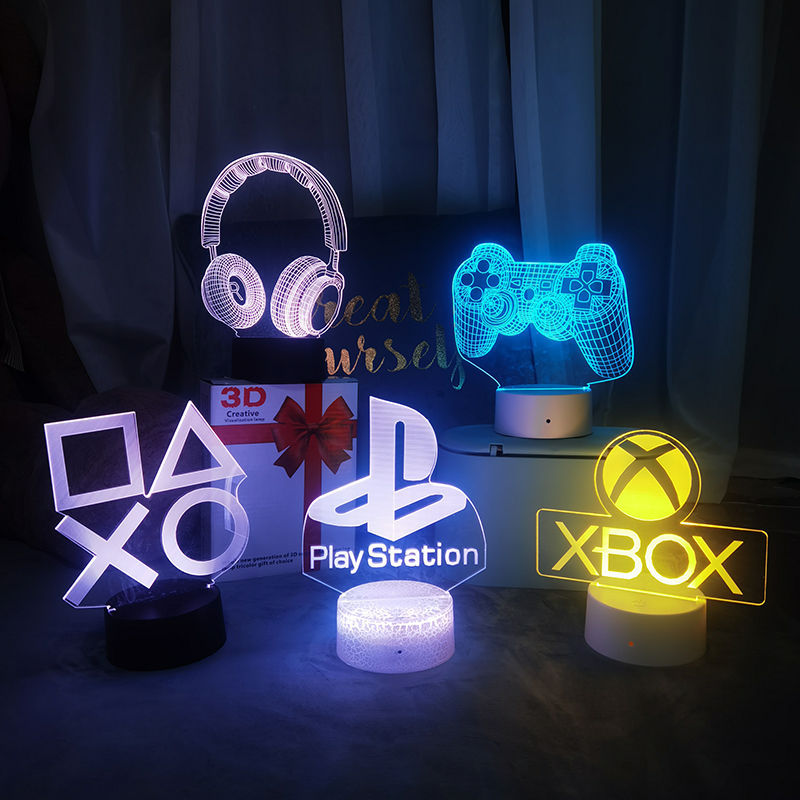 Lamp, Night Light, Table Lamp  - Accessories For Your Gaming Room recension och pris
