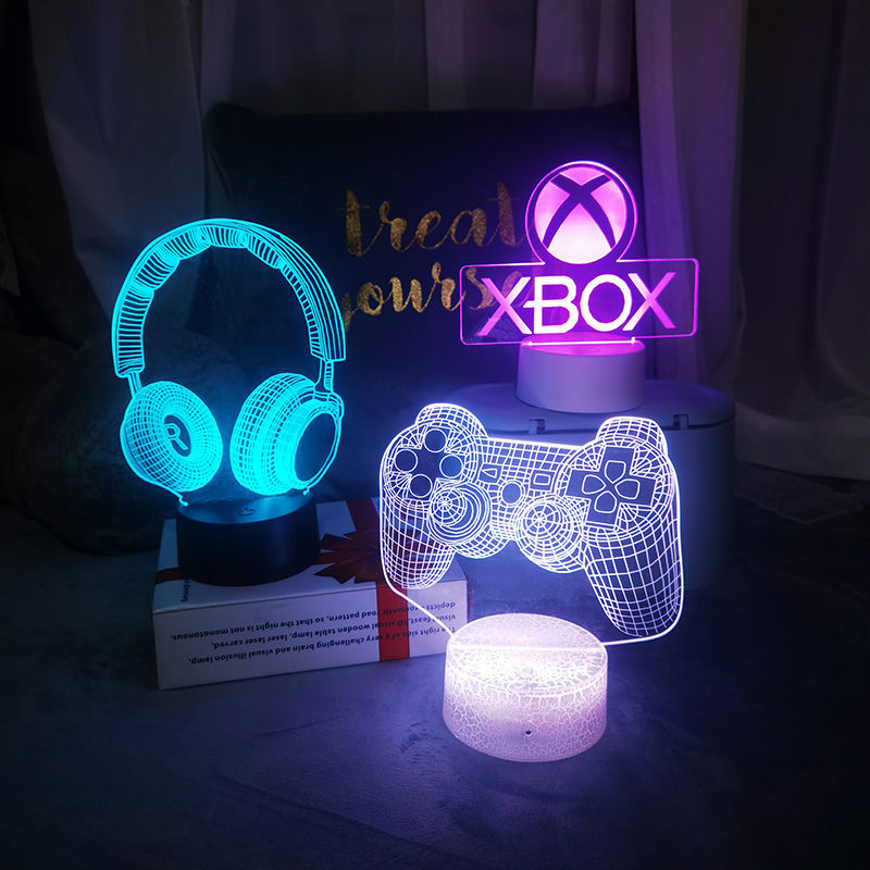Lamp, Night Light, Table Lamp  - Accessories For Your Gaming Room recension och pris